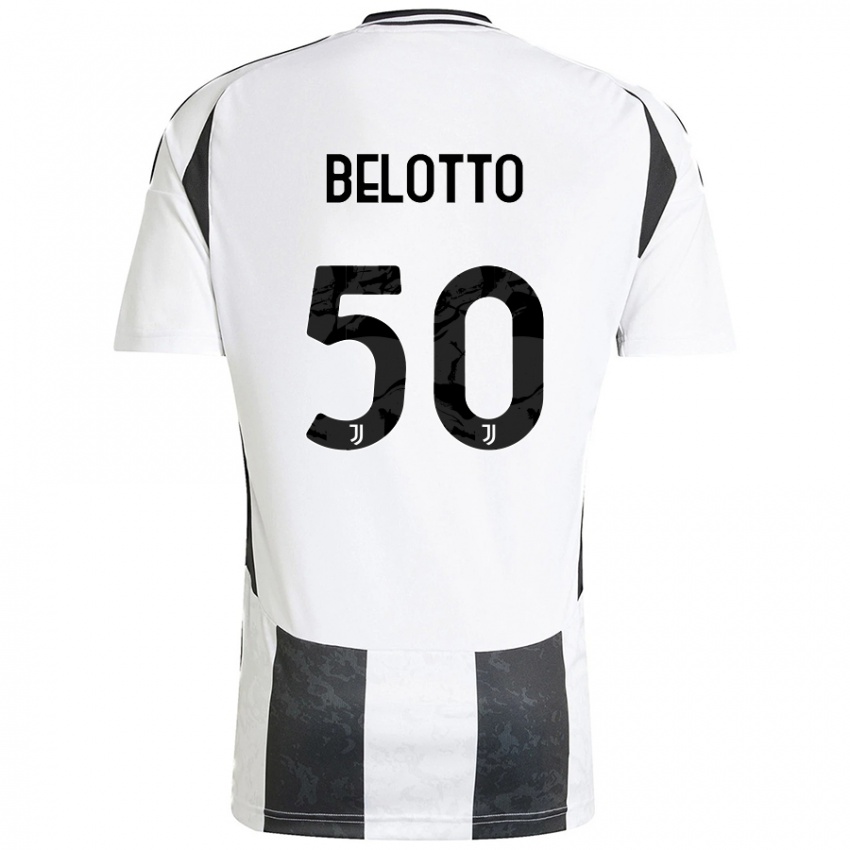 Damen Soledad Belotto #50 Weiß Schwarz Heimtrikot Trikot 2024/25 T-Shirt Österreich