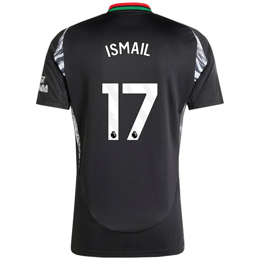 Damen Cam'ron Ismail #17 Schwarz Auswärtstrikot Trikot 2024/25 T-Shirt Österreich