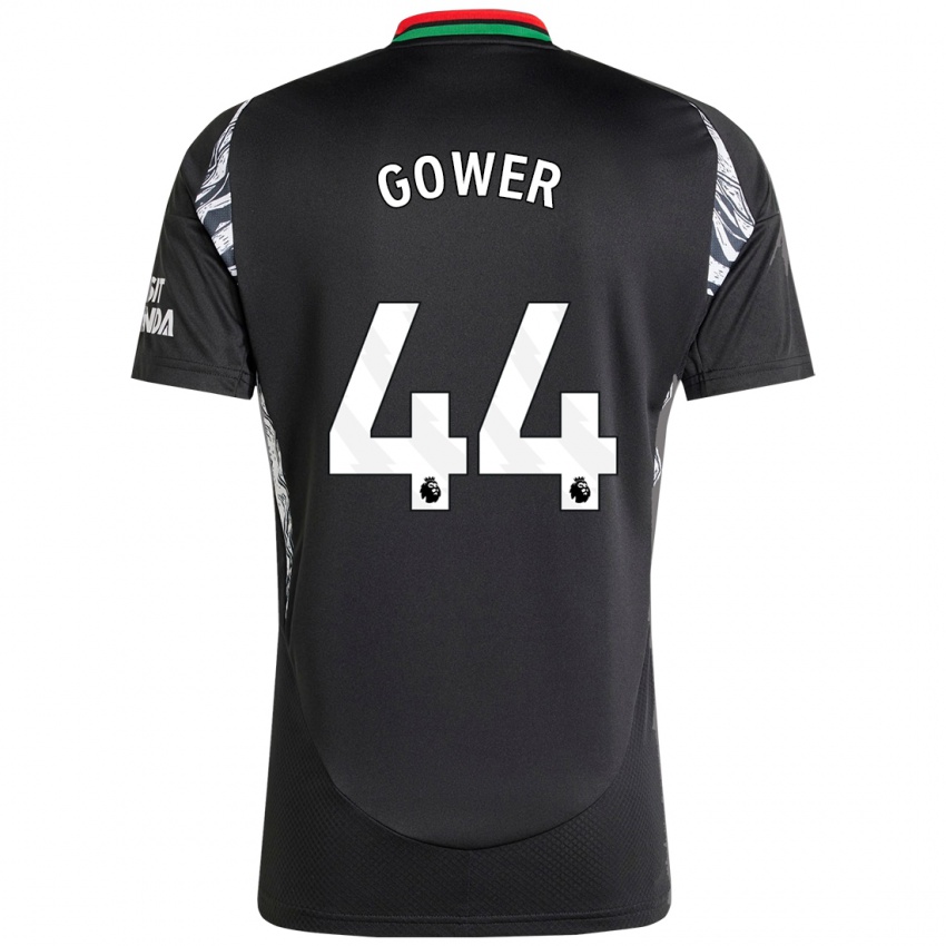 Damen Jimi Gower #44 Schwarz Auswärtstrikot Trikot 2024/25 T-Shirt Österreich