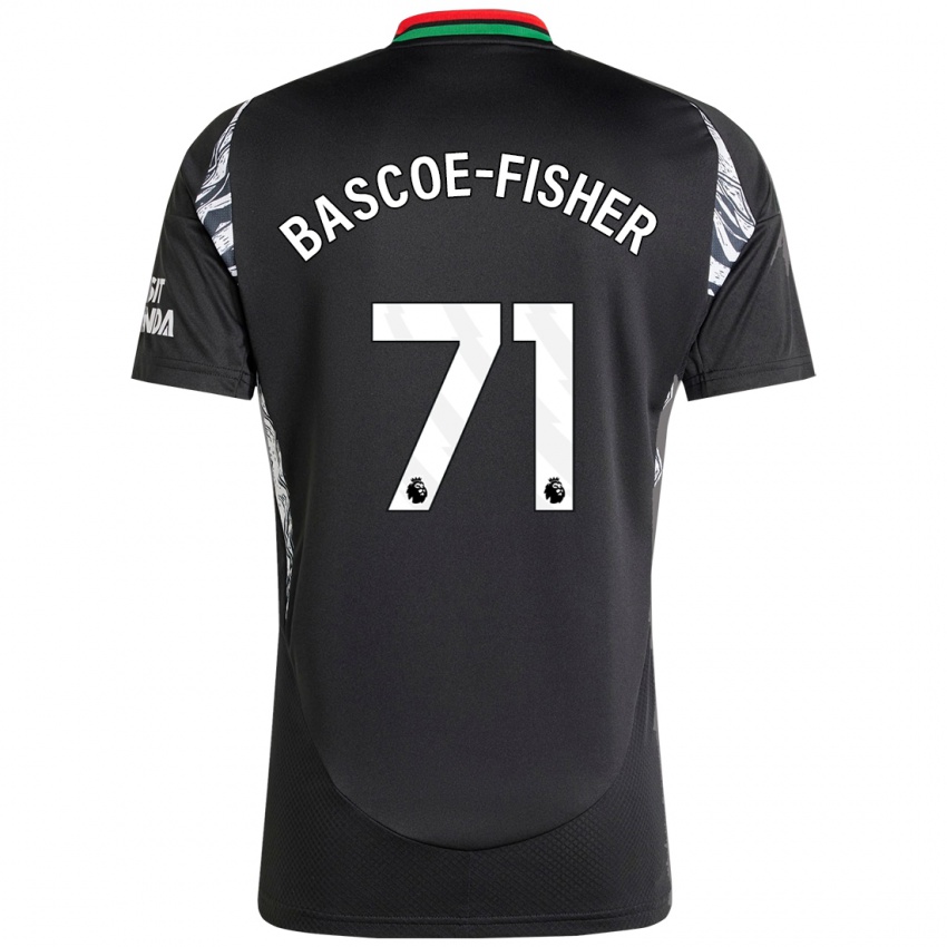 Damen Jakai Bascoe-Fisher #71 Schwarz Auswärtstrikot Trikot 2024/25 T-Shirt Österreich