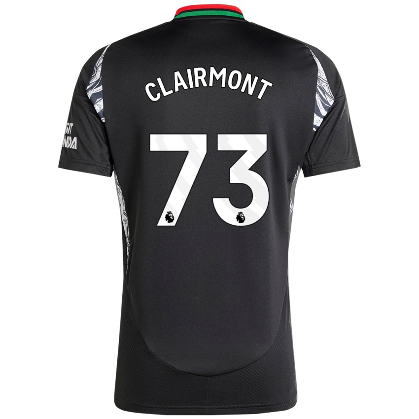 Damen Reece Clairmont #73 Schwarz Auswärtstrikot Trikot 2024/25 T-Shirt Österreich