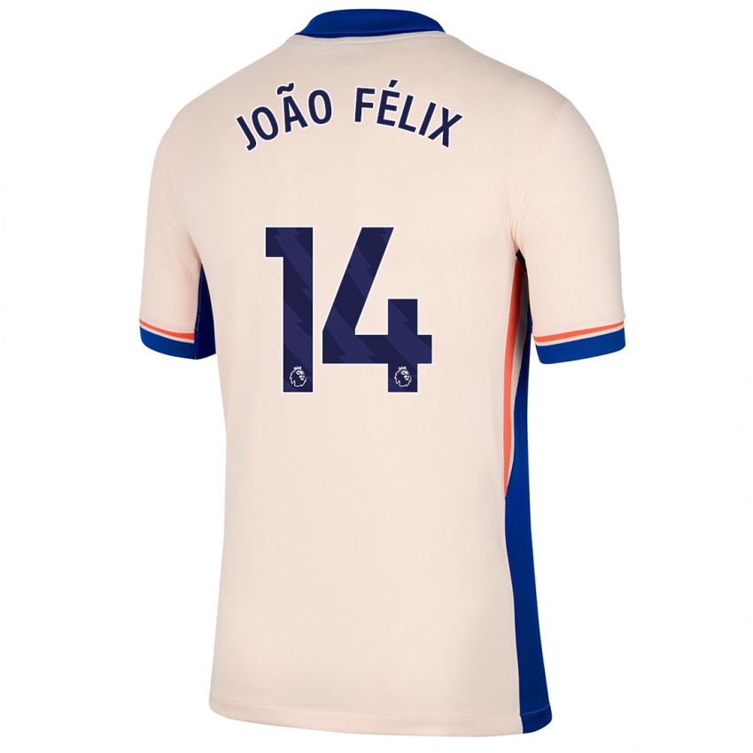 Damen Joao Felix #14 Hellbeige Auswärtstrikot Trikot 2024/25 T-Shirt Österreich