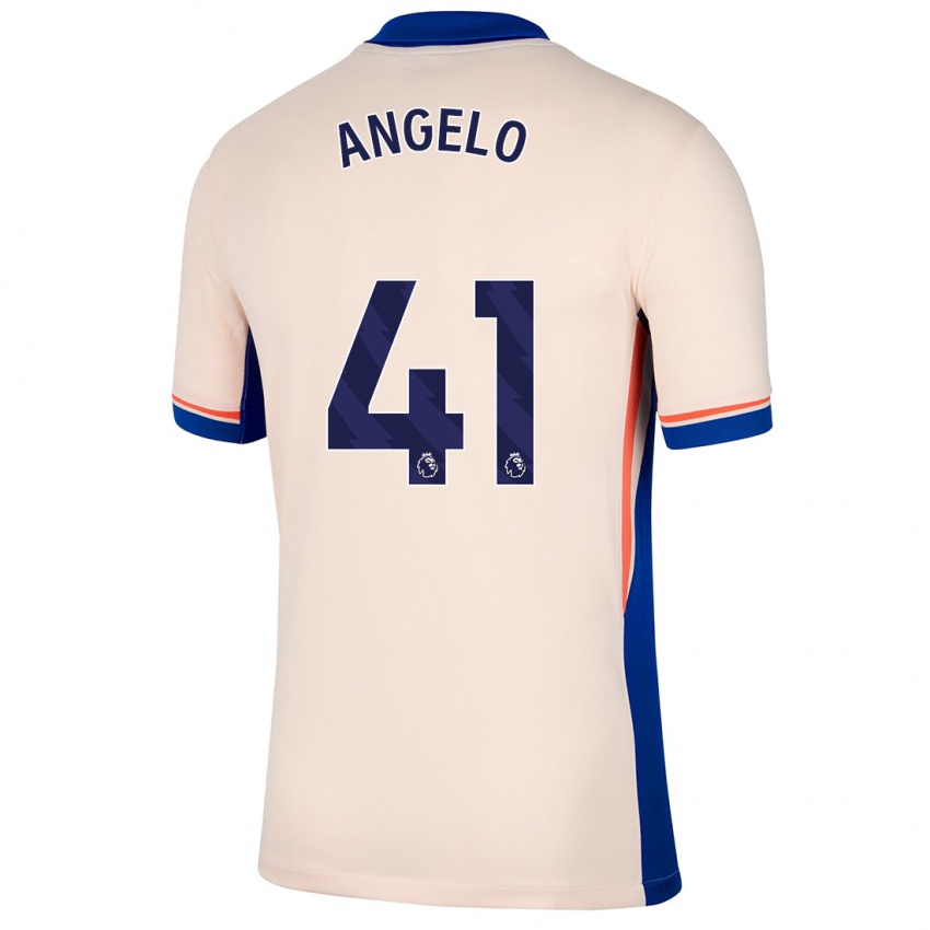 Damen Ângelo #41 Hellbeige Auswärtstrikot Trikot 2024/25 T-Shirt Österreich