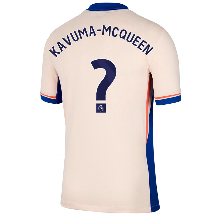 Damen Ryan Kavuma-Mcqueen #0 Hellbeige Auswärtstrikot Trikot 2024/25 T-Shirt Österreich