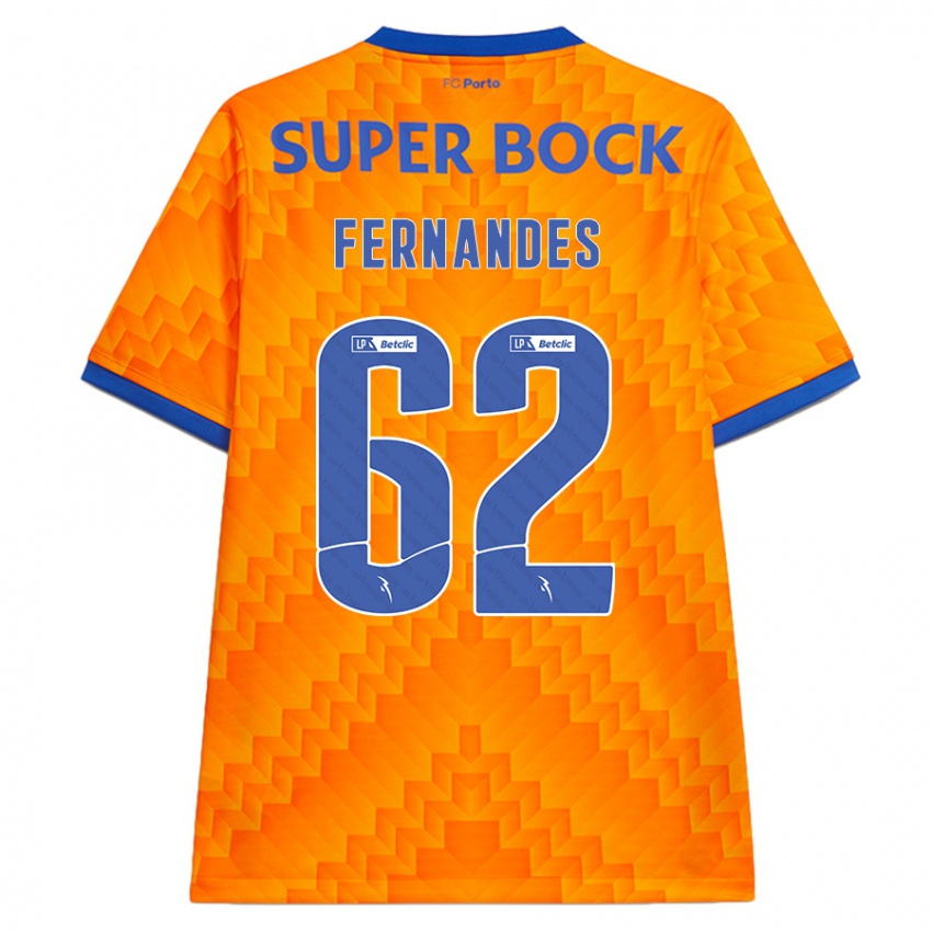 Damen Rodrigo Fernandes #62 Orange Auswärtstrikot Trikot 2024/25 T-Shirt Österreich