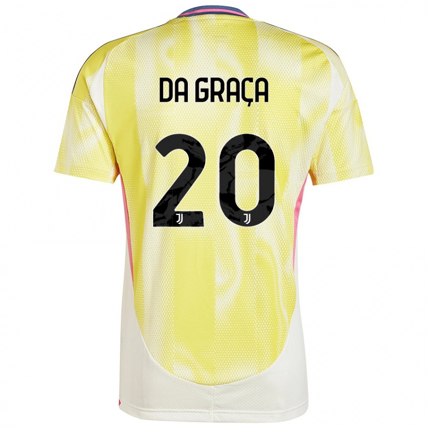 Damen Cosimo Da Graça #20 Solargelb Auswärtstrikot Trikot 2024/25 T-Shirt Österreich