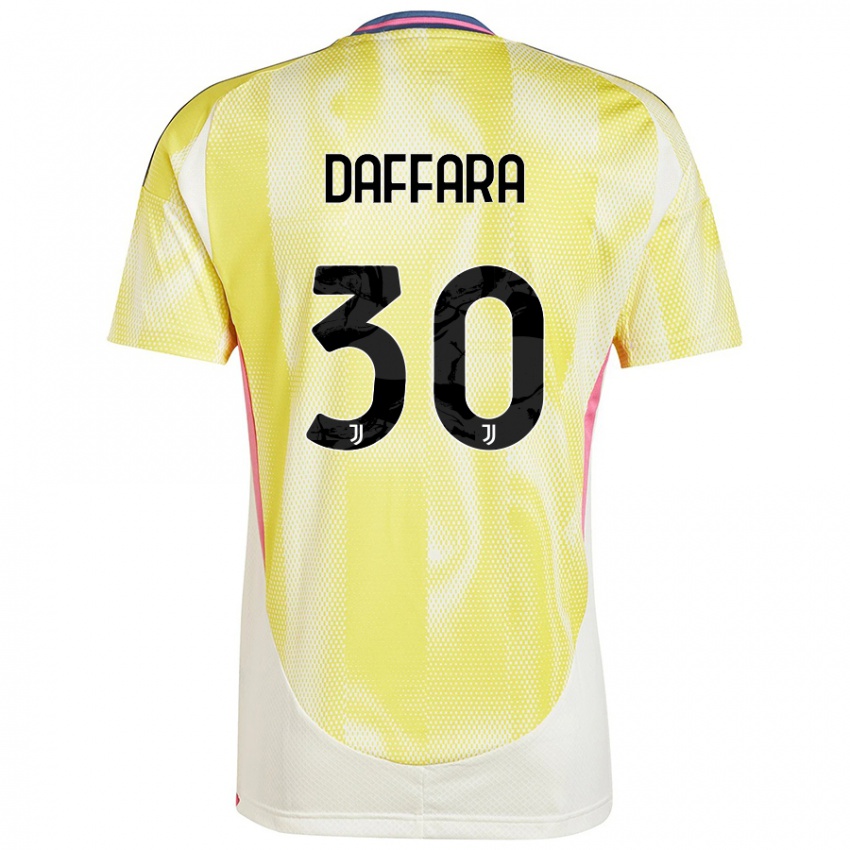 Damen Giovanni Daffara #30 Solargelb Auswärtstrikot Trikot 2024/25 T-Shirt Österreich