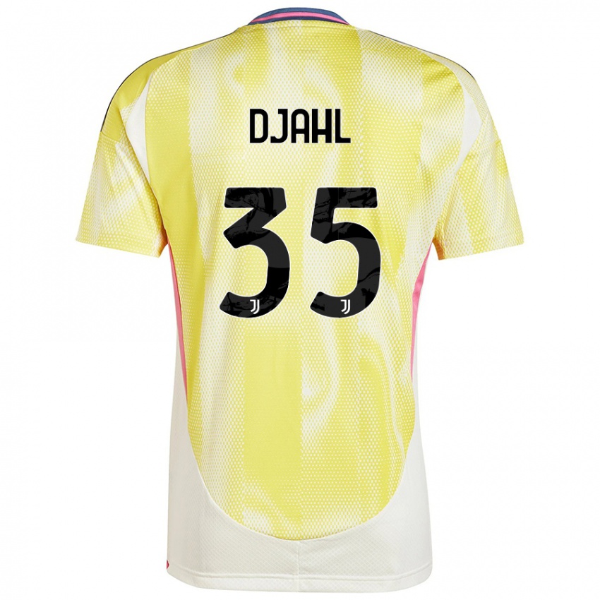 Damen Rayan Djahl #35 Solargelb Auswärtstrikot Trikot 2024/25 T-Shirt Österreich