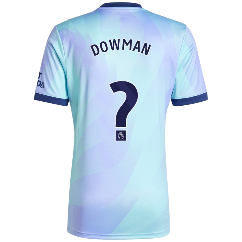 Damen Max Dowman #0 Aquamarin Ausweichtrikot Trikot 2024/25 T-Shirt Österreich