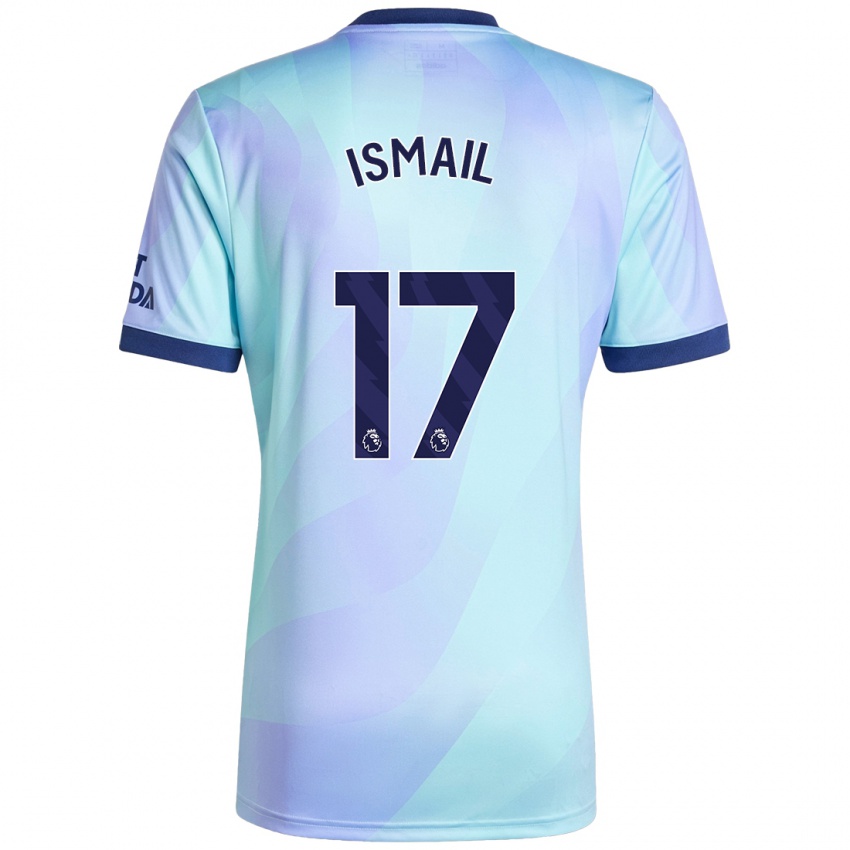 Damen Cam'ron Ismail #17 Aquamarin Ausweichtrikot Trikot 2024/25 T-Shirt Österreich