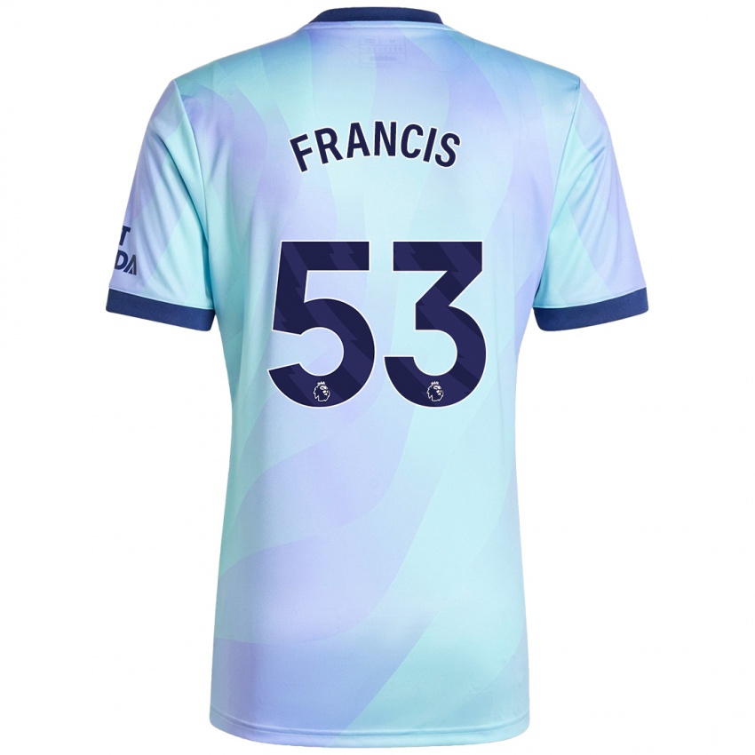 Damen Jack Henry Francis #53 Aquamarin Ausweichtrikot Trikot 2024/25 T-Shirt Österreich