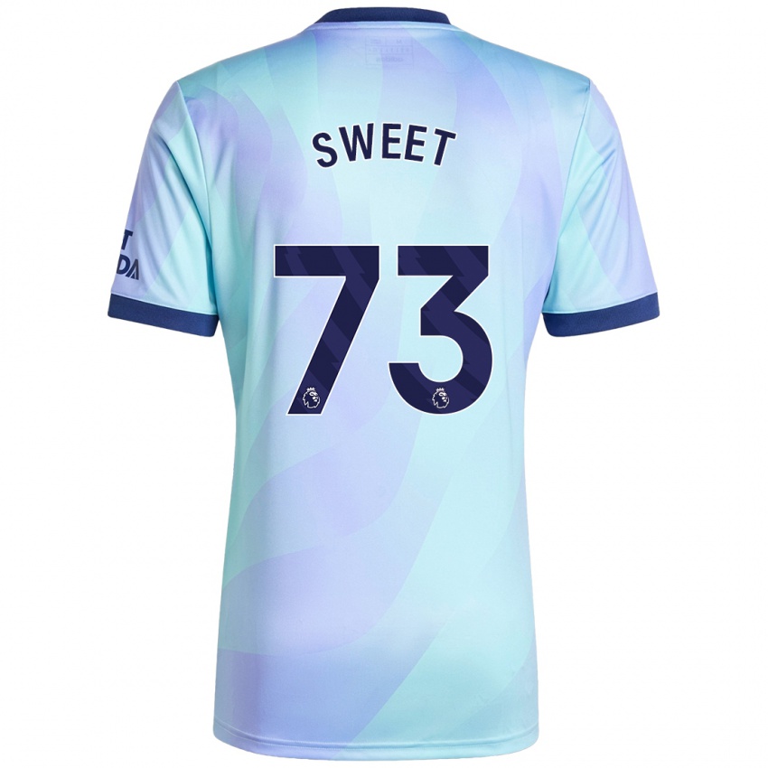 Damen James Sweet #73 Aquamarin Ausweichtrikot Trikot 2024/25 T-Shirt Österreich