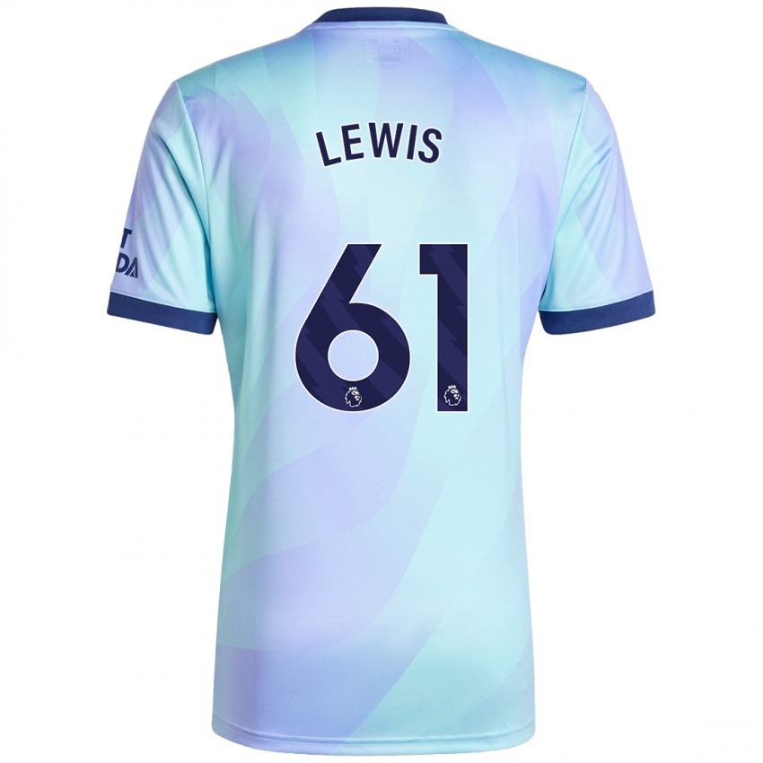 Damen George Lewis #61 Aquamarin Ausweichtrikot Trikot 2024/25 T-Shirt Österreich