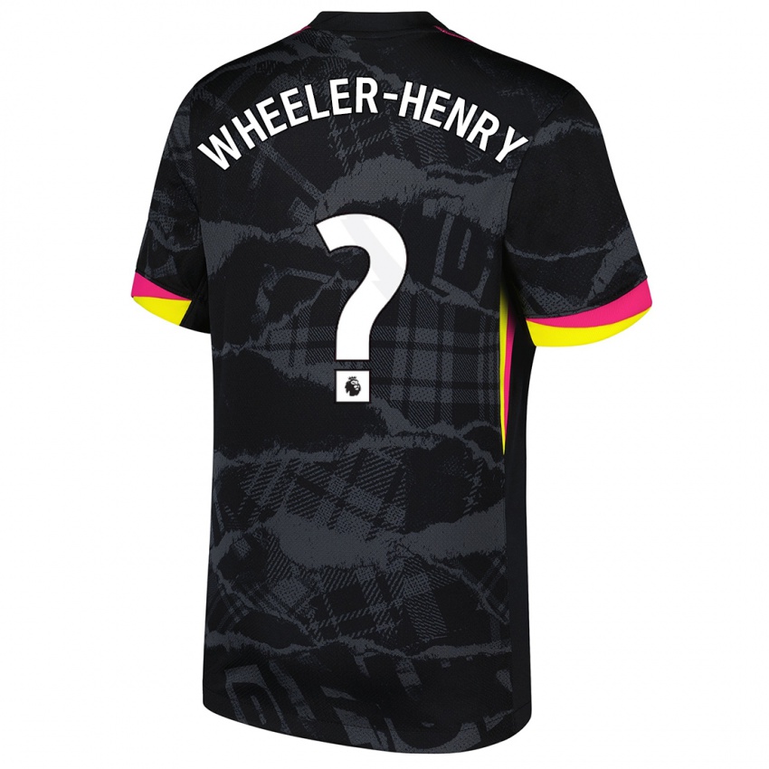 Damen Joseph Wheeler-Henry #0 Schwarz Rosa Ausweichtrikot Trikot 2024/25 T-Shirt Österreich