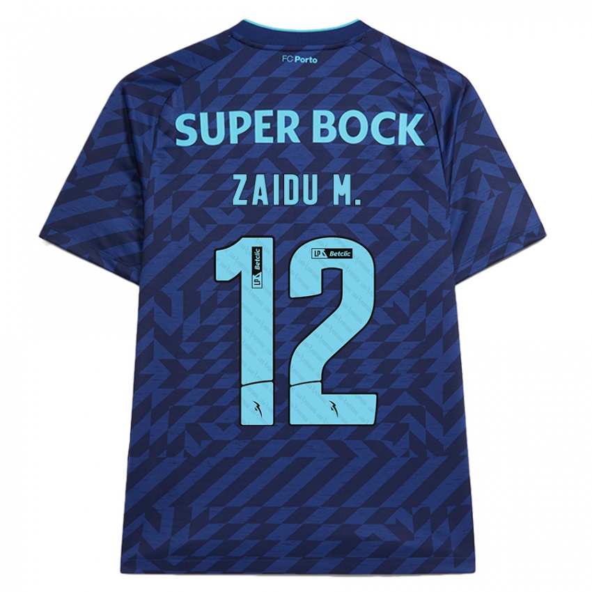 Damen Zaidu #12 Marineblau Ausweichtrikot Trikot 2024/25 T-Shirt Österreich