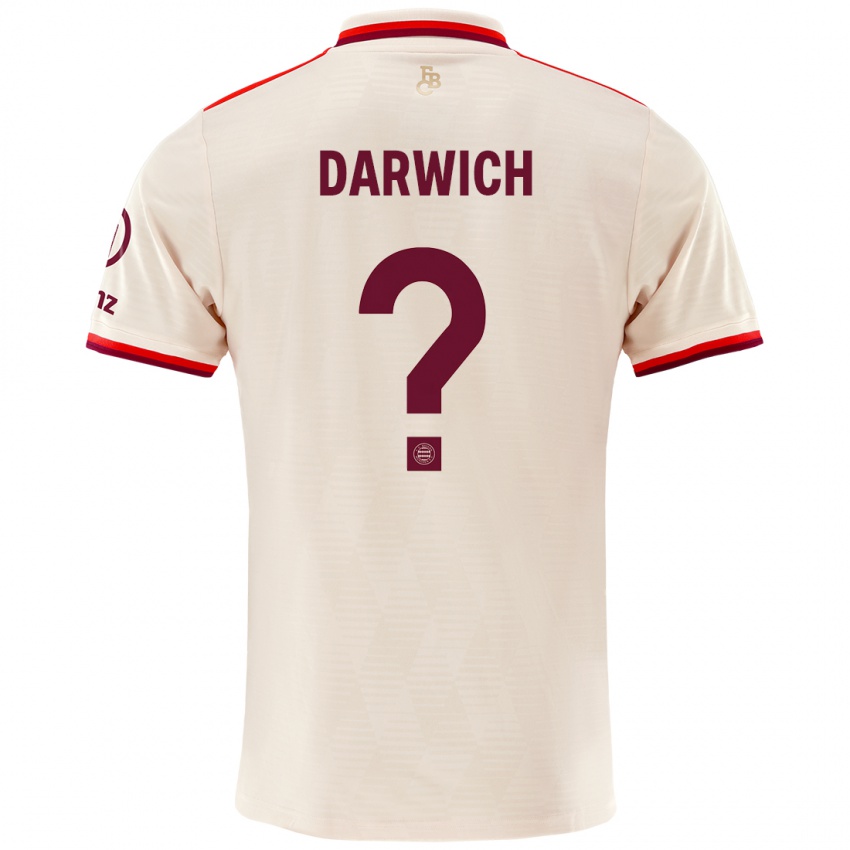 Damen Maher Darwich #0 Leinen Ausweichtrikot Trikot 2024/25 T-Shirt Österreich