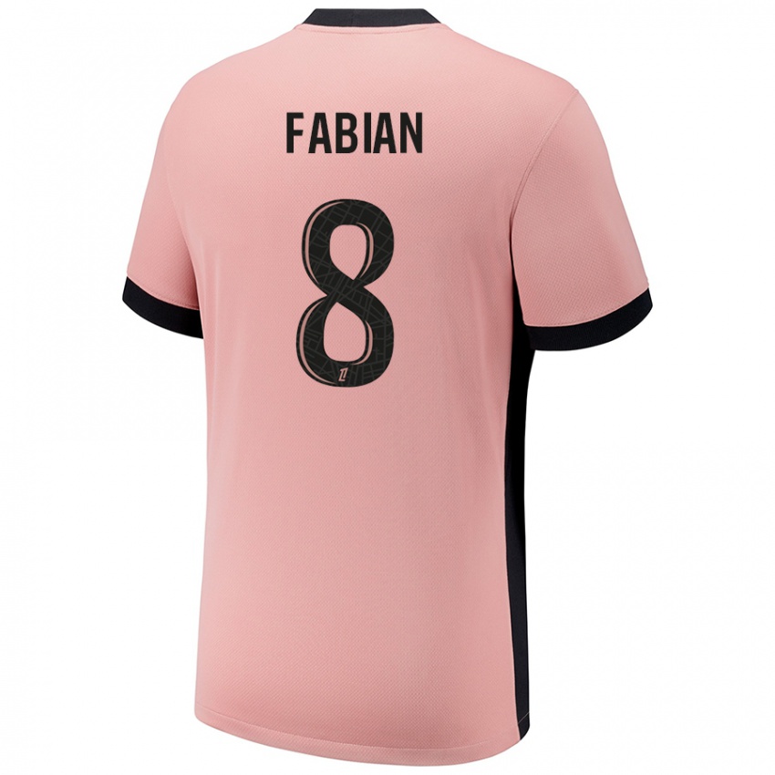 Damen Fabián Ruiz #8 Rostros Ausweichtrikot Trikot 2024/25 T-Shirt Österreich