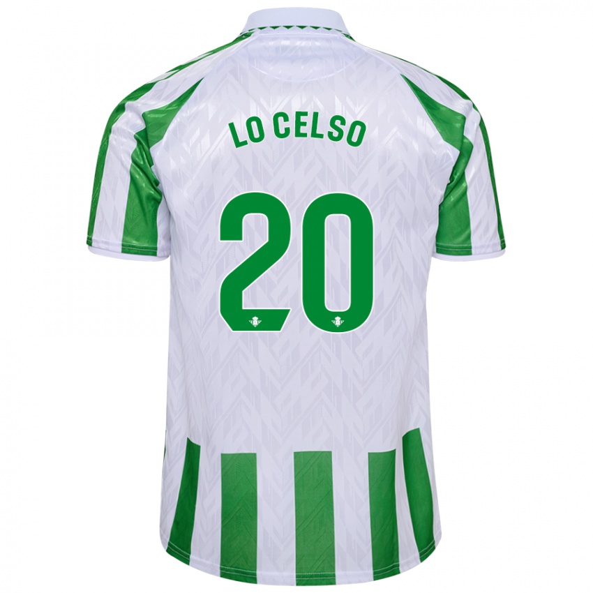 Kinder Giovani Lo Celso #20 Weiß Blau Heimtrikot Trikot 2024/25 T-Shirt Österreich