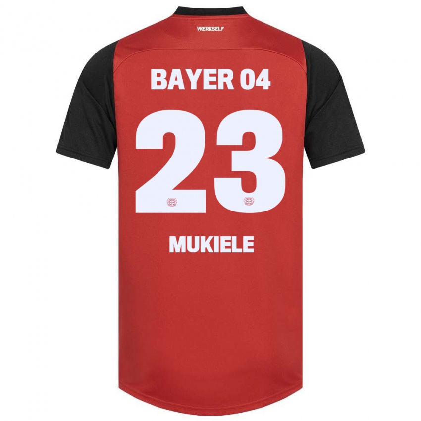 Kinder Nordi Mukiele #23 Marineblau Weiß Heimtrikot Trikot 2024/25 T-Shirt Österreich