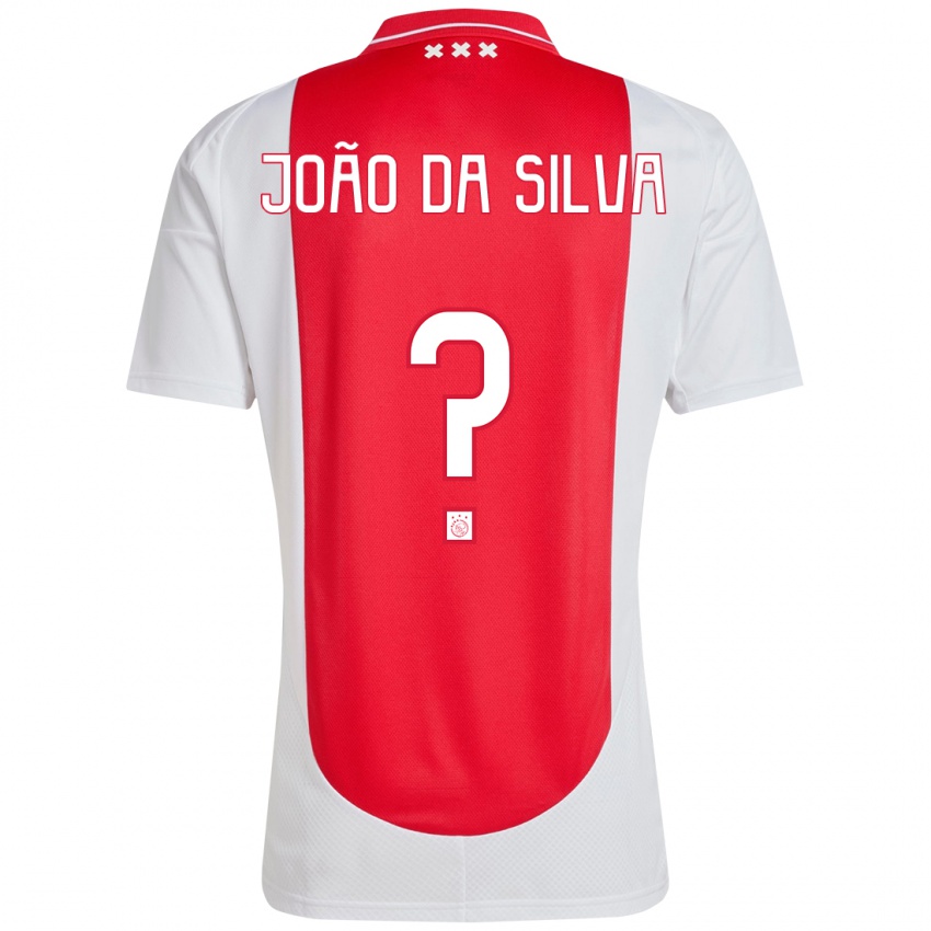 Kinder Miguel João Da Silva #0 Rot Weiß Heimtrikot Trikot 2024/25 T-Shirt Österreich