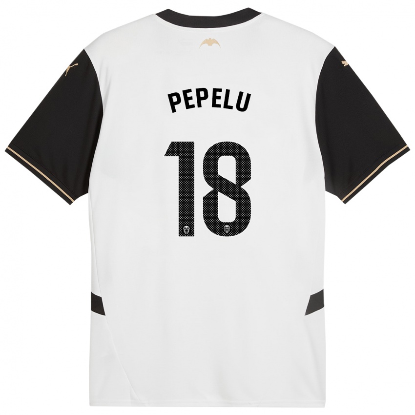 Kinder Pepelu #18 Weiß Schwarz Heimtrikot Trikot 2024/25 T-Shirt Österreich