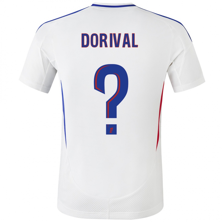 Kinder Pierre Dorival #0 Weiß Blau Heimtrikot Trikot 2024/25 T-Shirt Österreich