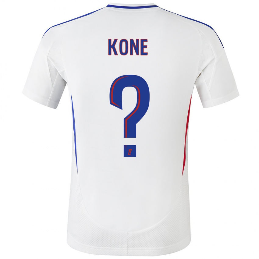 Kinder Youssouf Kone #0 Weiß Blau Heimtrikot Trikot 2024/25 T-Shirt Österreich