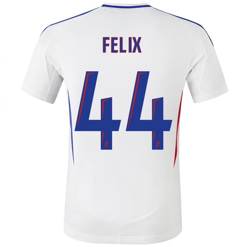 Kinder Marley Felix #44 Weiß Blau Heimtrikot Trikot 2024/25 T-Shirt Österreich