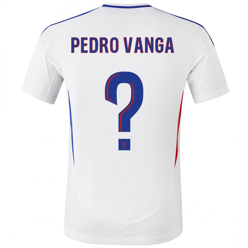 Kinder Emerson Pedro Vanga #0 Weiß Blau Heimtrikot Trikot 2024/25 T-Shirt Österreich