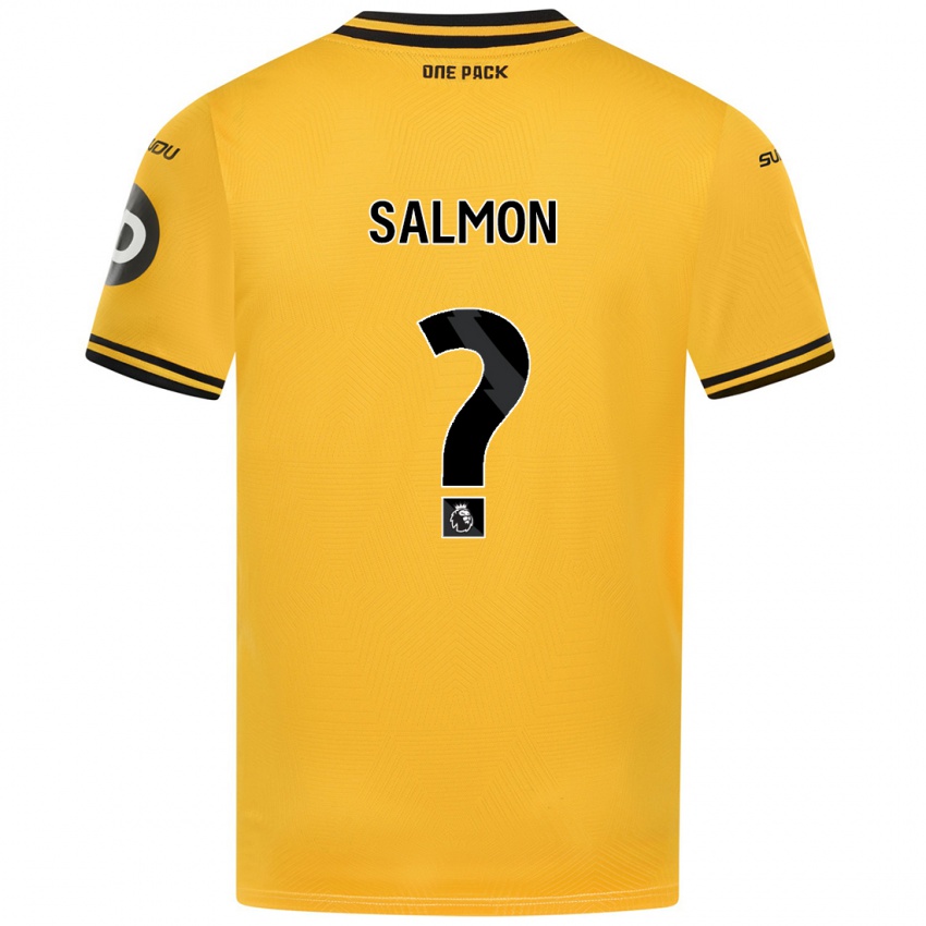 Kinder Fabian Salmon #0 Gelb Heimtrikot Trikot 2024/25 T-Shirt Österreich