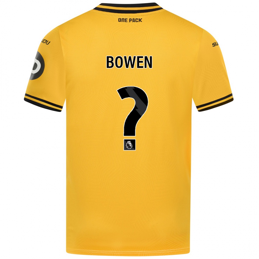 Kinder Reiss Bowen #0 Gelb Heimtrikot Trikot 2024/25 T-Shirt Österreich