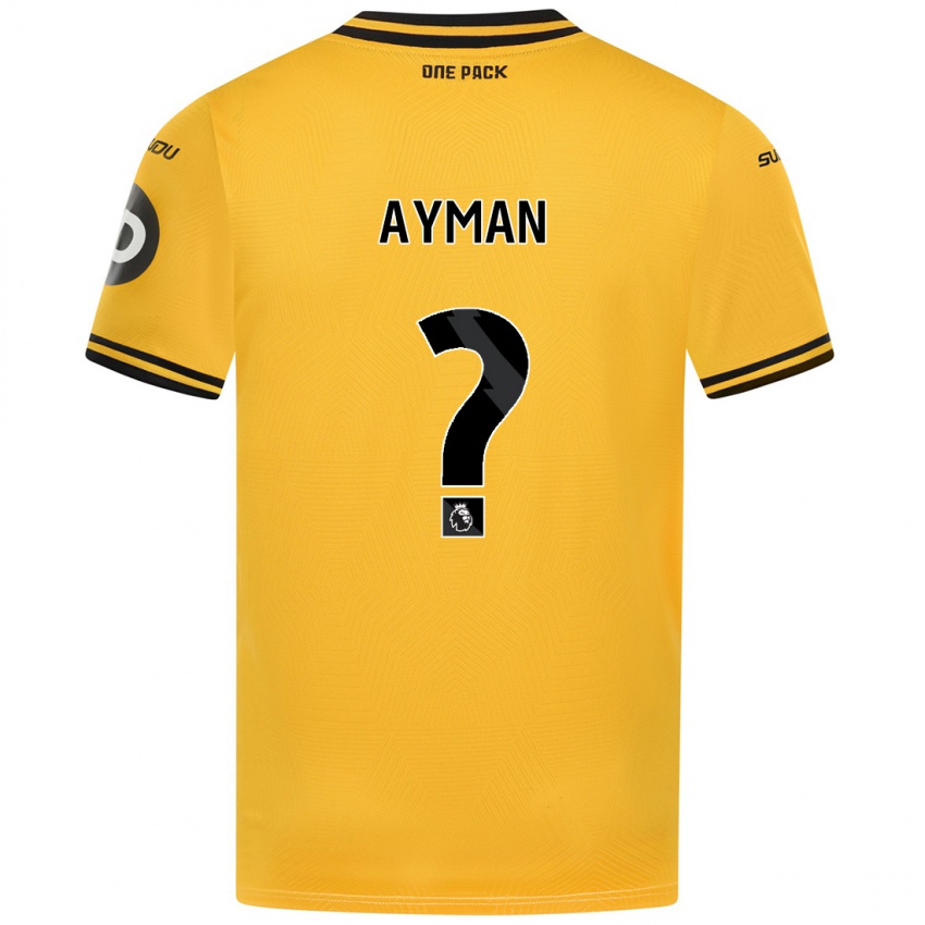 Kinder Alvin Ayman #0 Gelb Heimtrikot Trikot 2024/25 T-Shirt Österreich