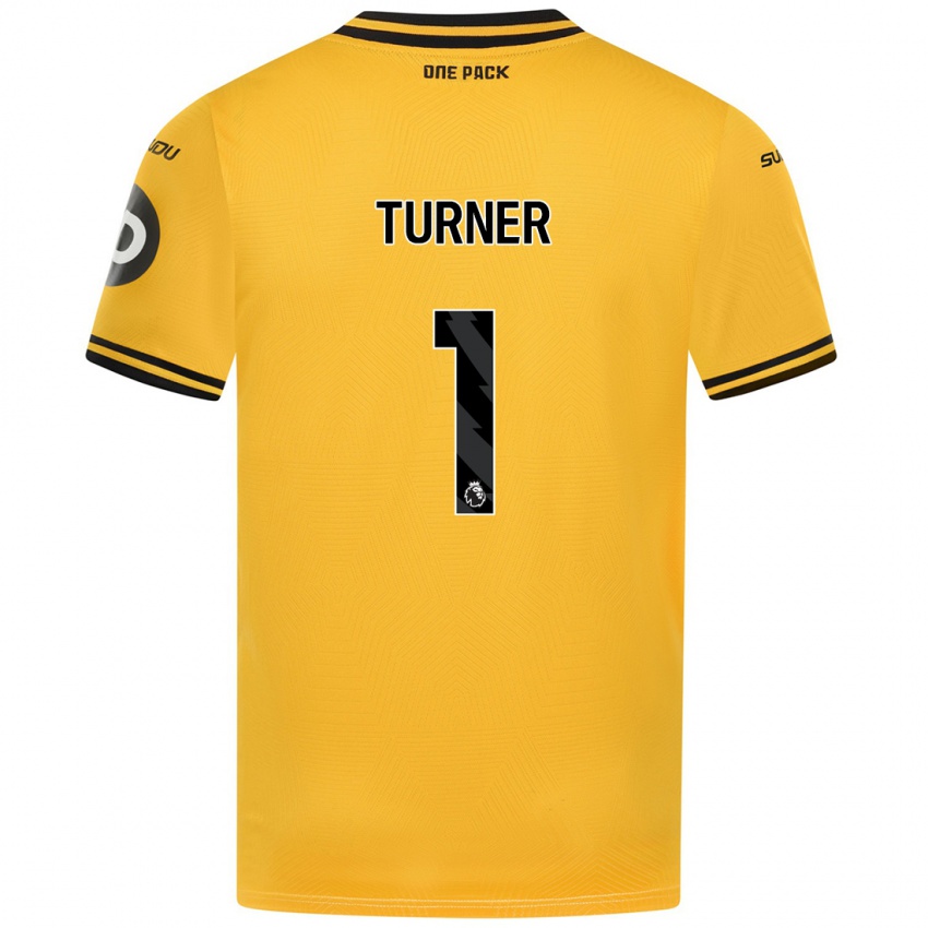 Kinder Shannon Turner #1 Gelb Heimtrikot Trikot 2024/25 T-Shirt Österreich