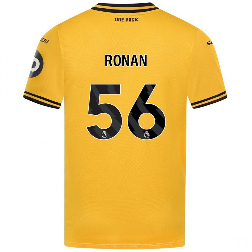 Kinder Connor Ronan #56 Gelb Heimtrikot Trikot 2024/25 T-Shirt Österreich