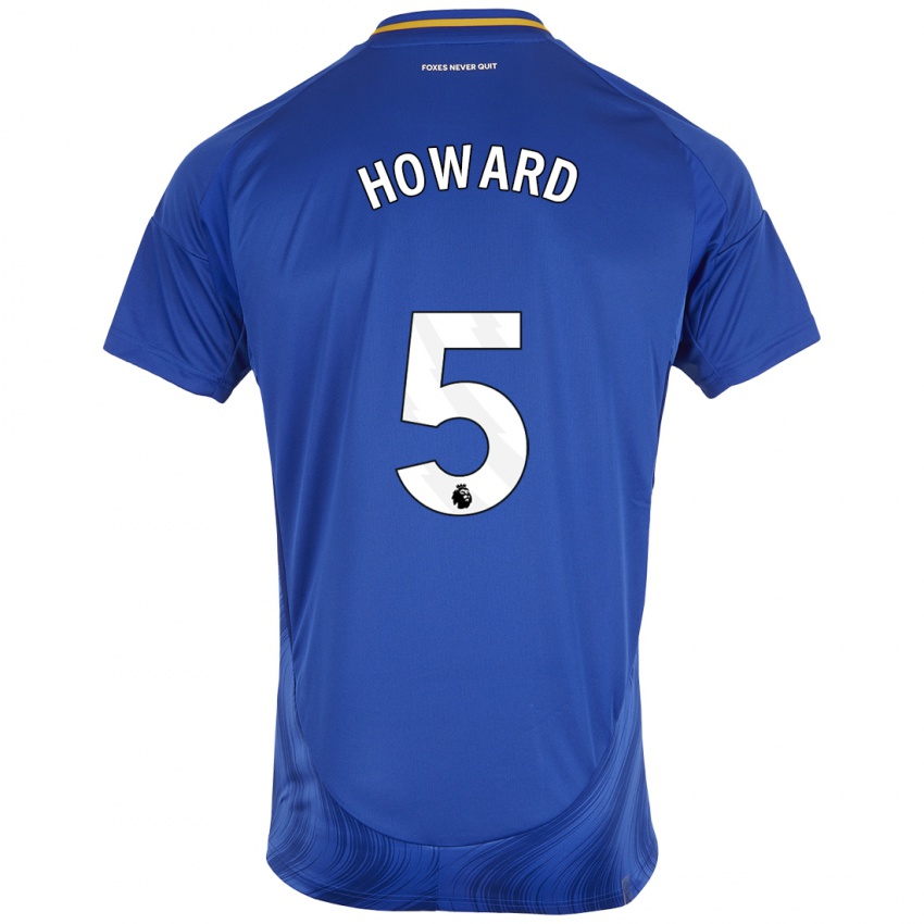 Kinder Sophie Howard #5 Blau Weiß Heimtrikot Trikot 2024/25 T-Shirt Österreich