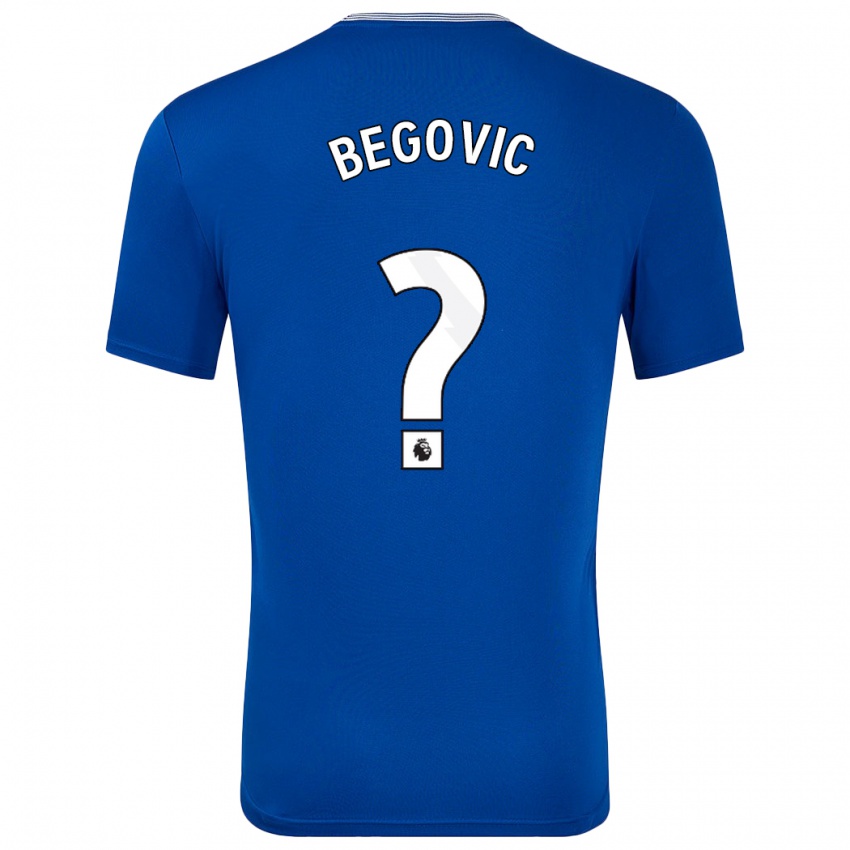 Kinder Asmir Begovic #0 Blau Mit Heimtrikot Trikot 2024/25 T-Shirt Österreich