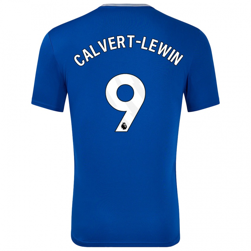 Kinder Dominic Calvert-Lewin #9 Blau Mit Heimtrikot Trikot 2024/25 T-Shirt Österreich