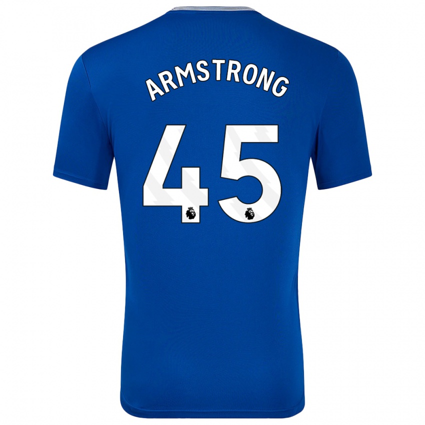 Kinder Harrison Armstrong #45 Blau Mit Heimtrikot Trikot 2024/25 T-Shirt Österreich