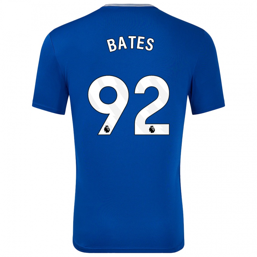 Kinder Callum Bates #92 Blau Mit Heimtrikot Trikot 2024/25 T-Shirt Österreich