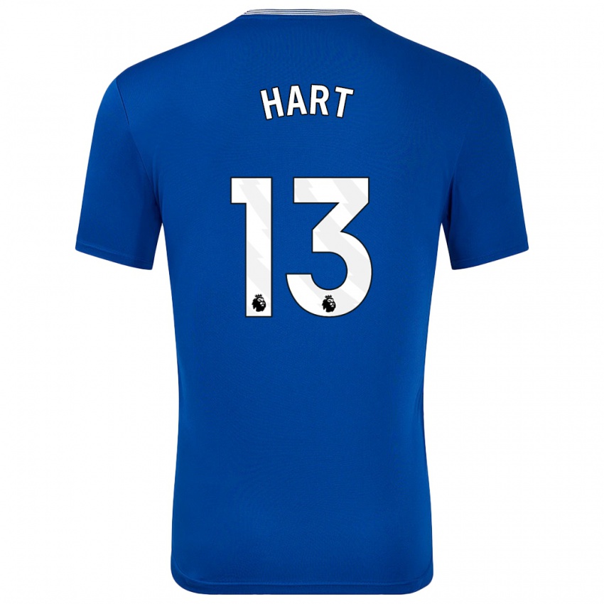 Kinder Libby Hart #13 Blau Mit Heimtrikot Trikot 2024/25 T-Shirt Österreich