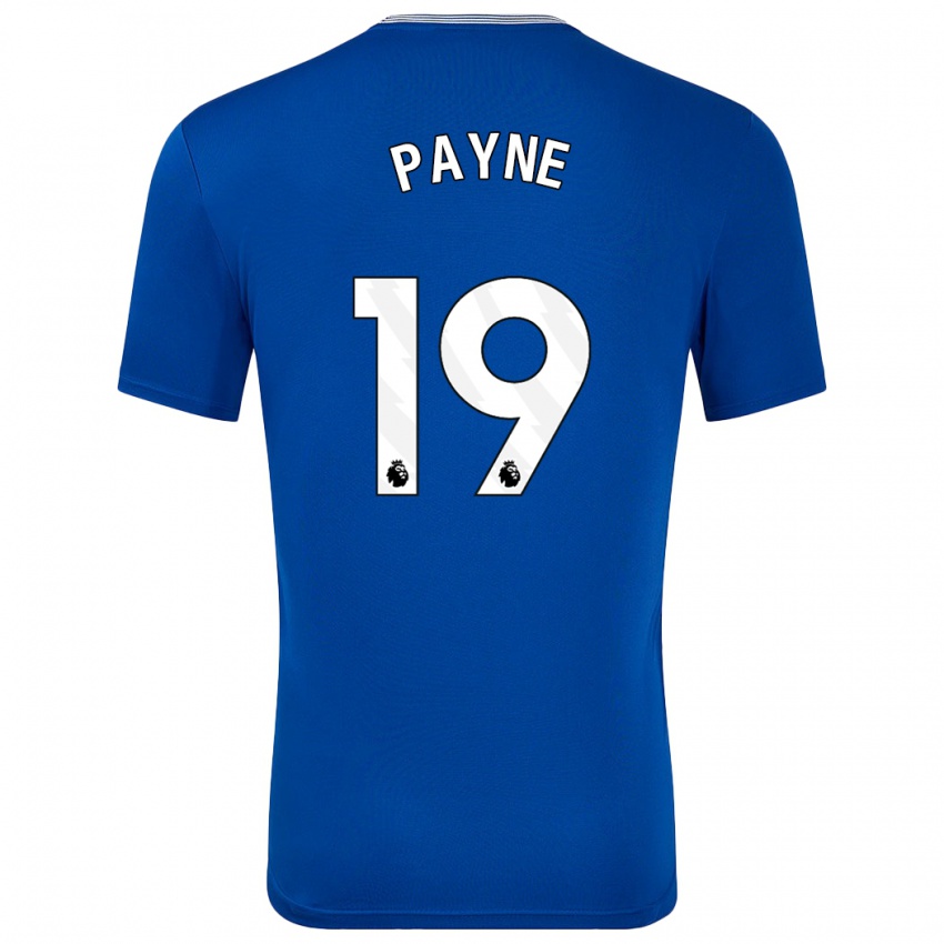 Kinder Heather Payne #19 Blau Mit Heimtrikot Trikot 2024/25 T-Shirt Österreich