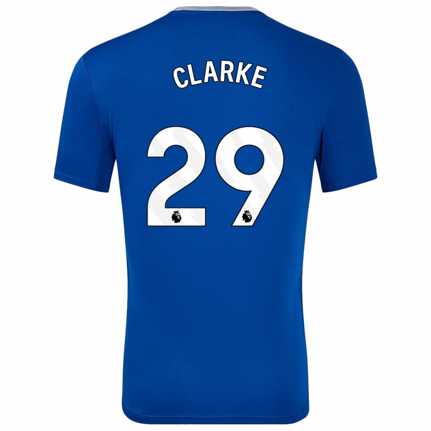 Kinder Abbey Clarke #29 Blau Mit Heimtrikot Trikot 2024/25 T-Shirt Österreich