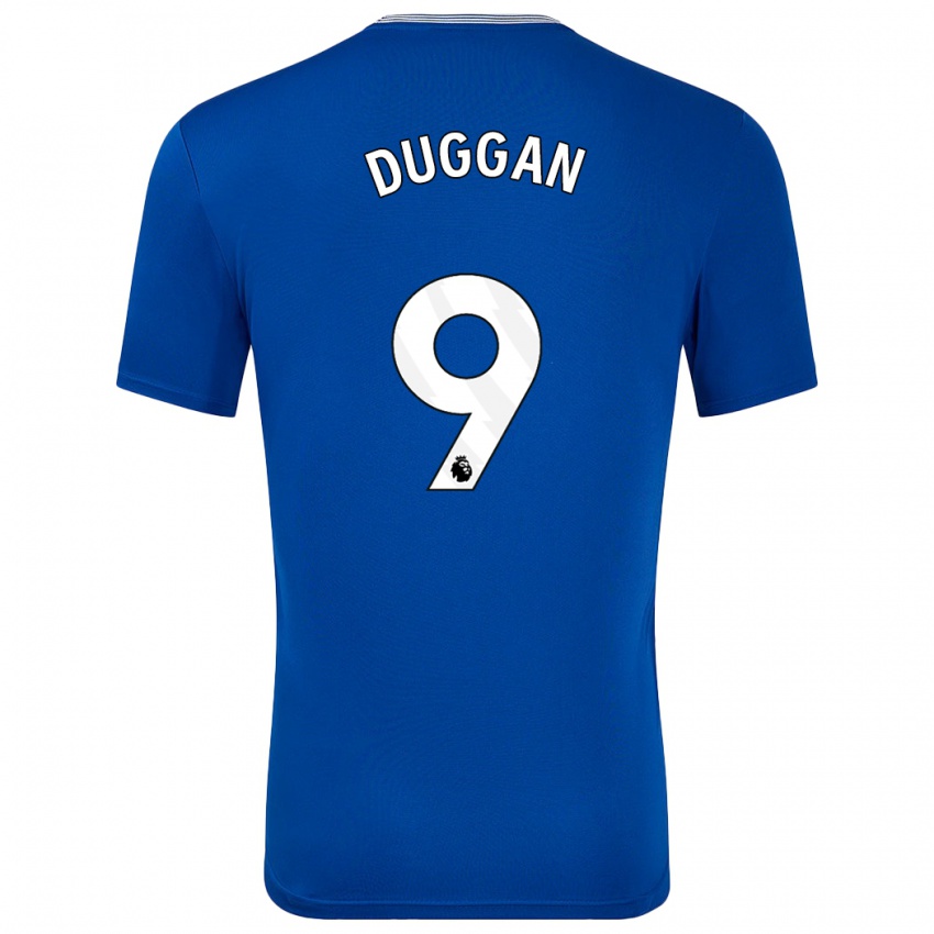 Kinder Toni Duggan #9 Blau Mit Heimtrikot Trikot 2024/25 T-Shirt Österreich