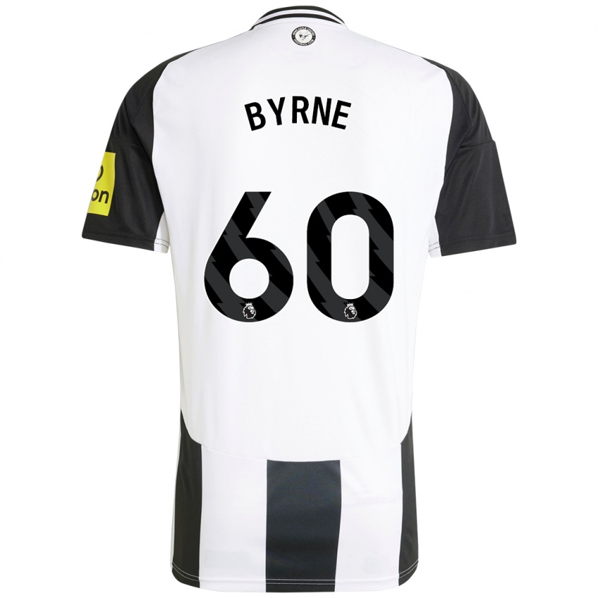 Kinder Reece Byrne #60 Weiß Schwarz Heimtrikot Trikot 2024/25 T-Shirt Österreich