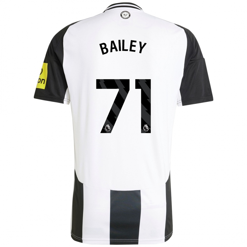 Kinder Scott Bailey #71 Weiß Schwarz Heimtrikot Trikot 2024/25 T-Shirt Österreich