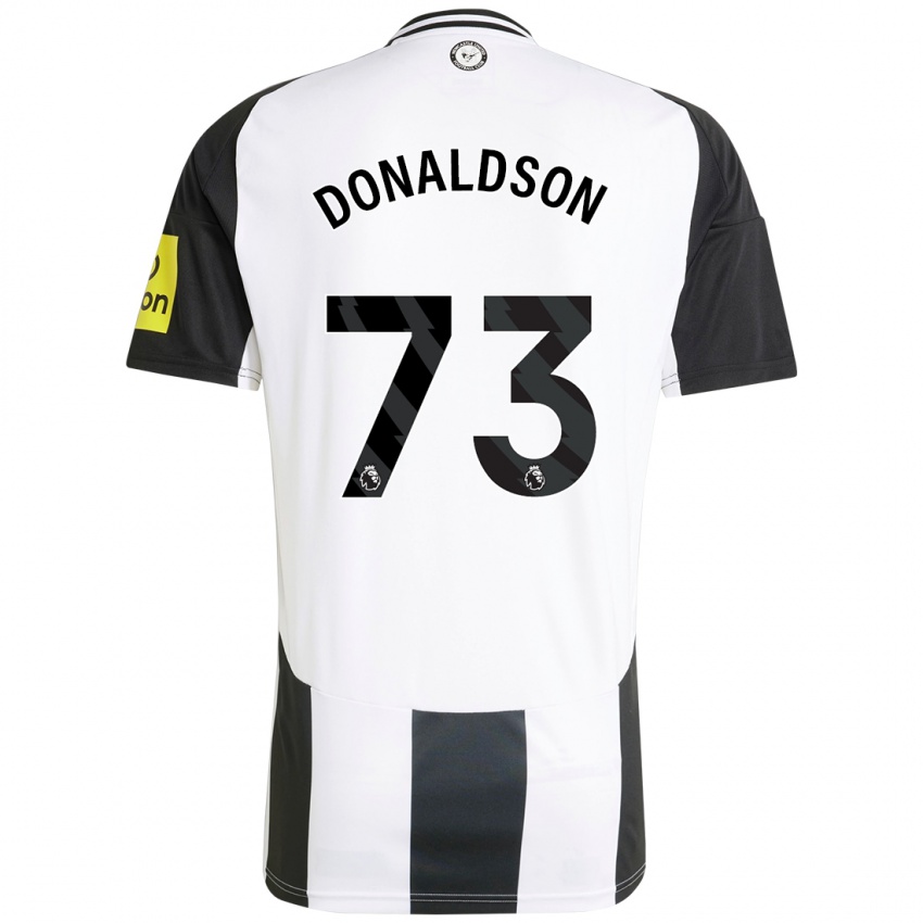 Kinder Josh Donaldson #73 Weiß Schwarz Heimtrikot Trikot 2024/25 T-Shirt Österreich