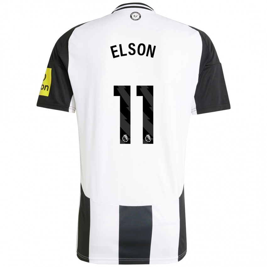 Kinder Kacie Elson #11 Weiß Schwarz Heimtrikot Trikot 2024/25 T-Shirt Österreich