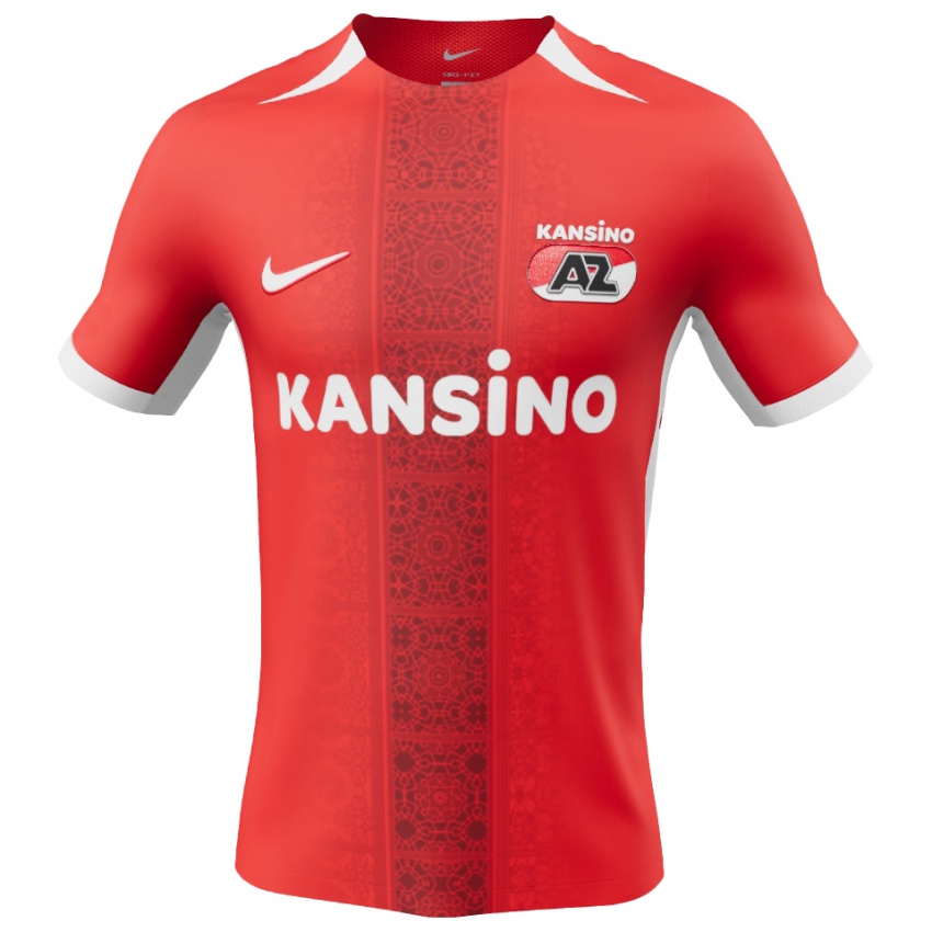 Kinder Deacon Van Der Klaauw #0 Rot Weiß Heimtrikot Trikot 2024/25 T-Shirt Österreich