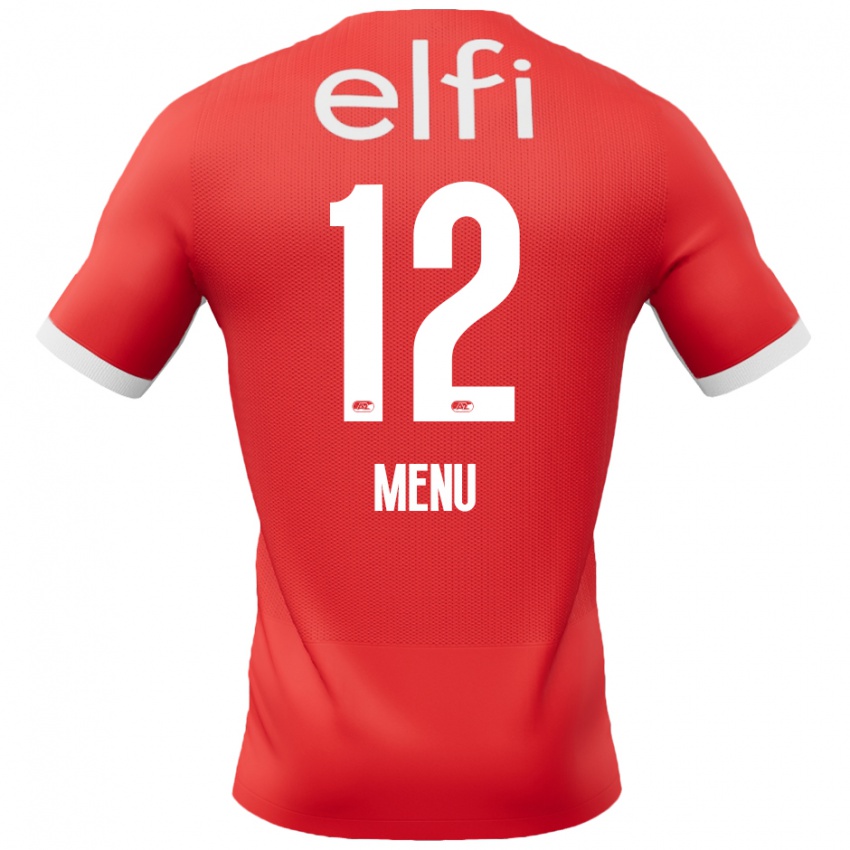 Kinder Mathijs Menu #12 Rot Weiß Heimtrikot Trikot 2024/25 T-Shirt Österreich