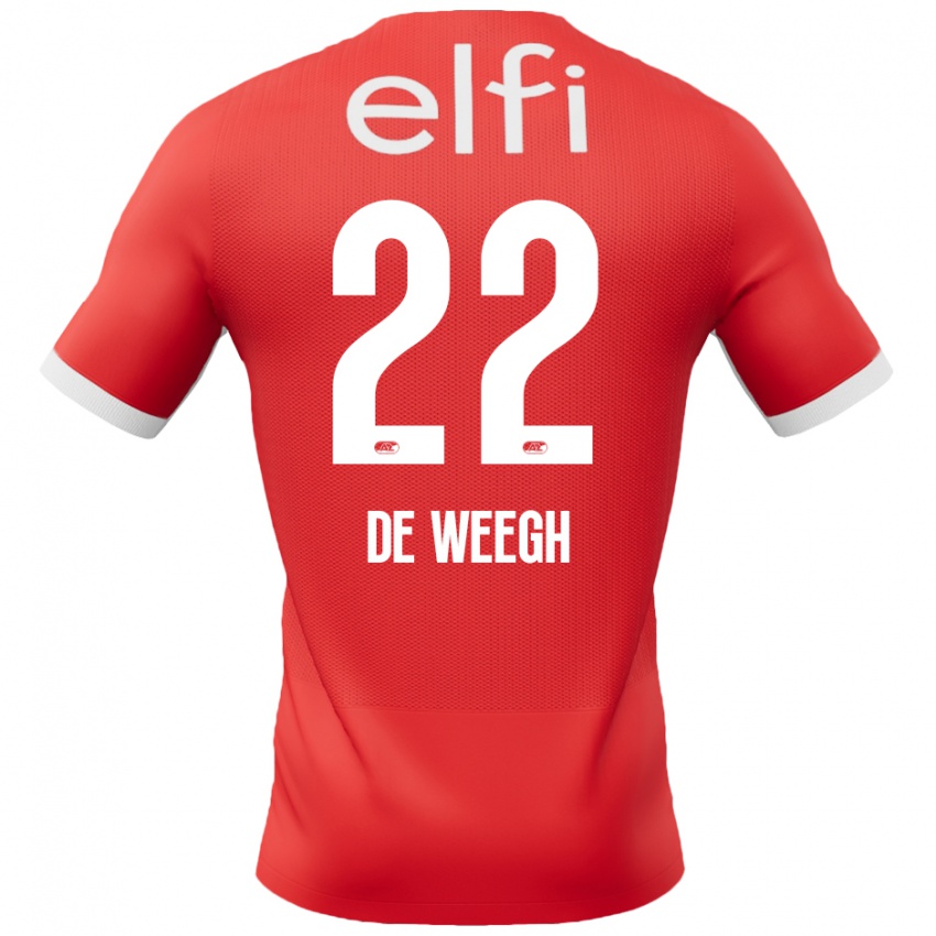 Kinder Bo Op De Weegh #22 Rot Weiß Heimtrikot Trikot 2024/25 T-Shirt Österreich